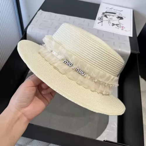 Cheap MIU MIU Caps #1332782 Replica Wholesale [$42.00 USD] [ITEM#1332782] on Replica MIU MIU Caps