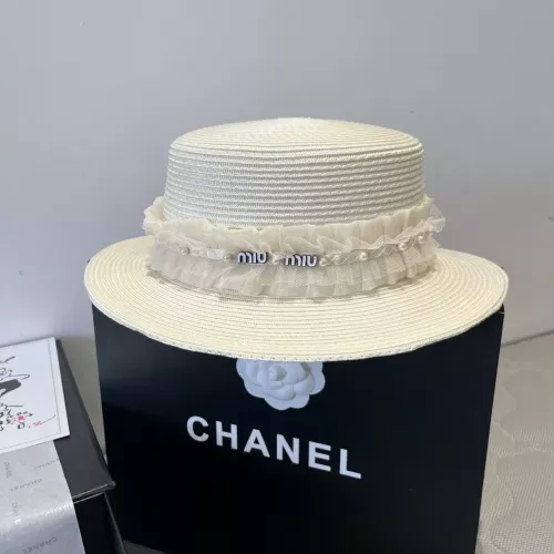 Cheap MIU MIU Caps #1332782 Replica Wholesale [$42.00 USD] [ITEM#1332782] on Replica MIU MIU Caps