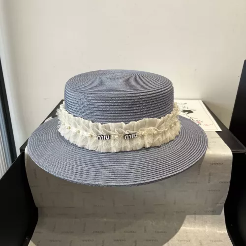 Cheap MIU MIU Caps #1332784 Replica Wholesale [$42.00 USD] [ITEM#1332784] on Replica MIU MIU Caps