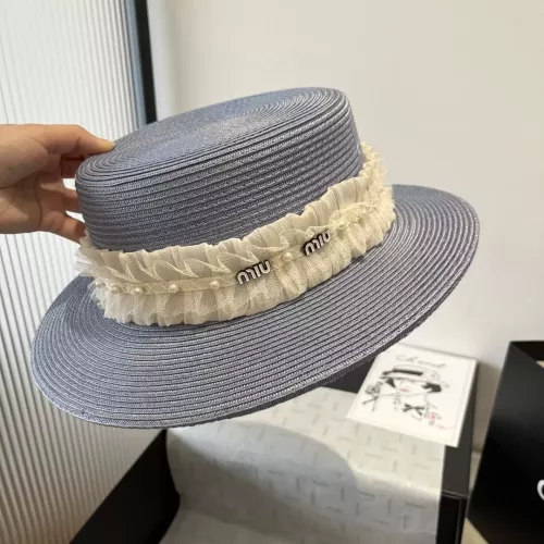 Cheap MIU MIU Caps #1332784 Replica Wholesale [$42.00 USD] [ITEM#1332784] on Replica MIU MIU Caps