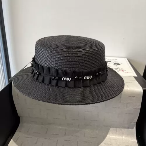 Cheap MIU MIU Caps #1332785 Replica Wholesale [$42.00 USD] [ITEM#1332785] on Replica MIU MIU Caps