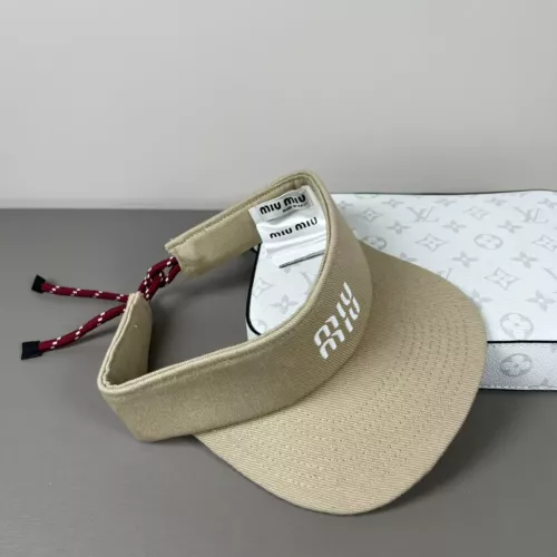 Cheap MIU MIU Caps #1332974 Replica Wholesale [$32.00 USD] [ITEM#1332974] on Replica MIU MIU Caps