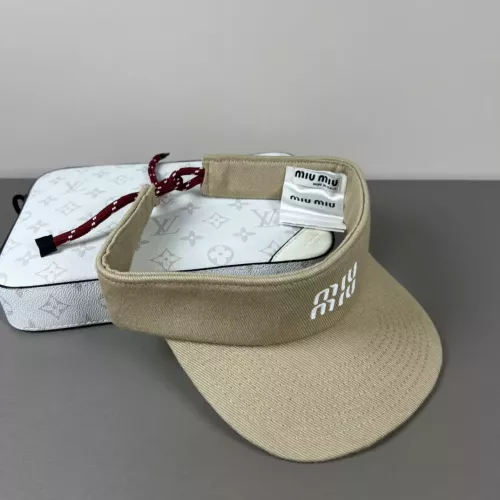 Cheap MIU MIU Caps #1332974 Replica Wholesale [$32.00 USD] [ITEM#1332974] on Replica MIU MIU Caps