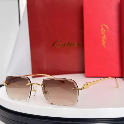Cartier AAA Quality Sunglassess #1333155