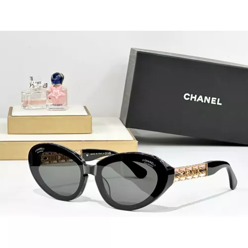 Chanel AAA Quality Sunglasses #1333189