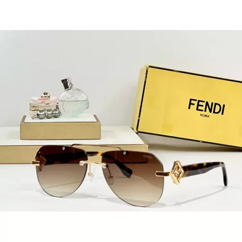 Fendi AAA Quality Sunglasses #1333306