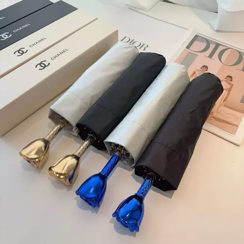 Cheap Chanel Umbrellas #1333391 Replica Wholesale [$45.00 USD] [ITEM#1333391] on Replica Chanel Umbrellas