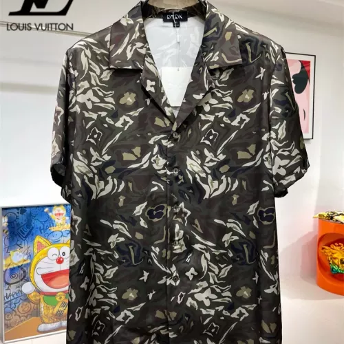 Cheap Louis Vuitton LV Tracksuits Short Sleeved For Men #1333393 Replica Wholesale [$76.00 USD] [ITEM#1333393] on Replica Louis Vuitton LV Tracksuits