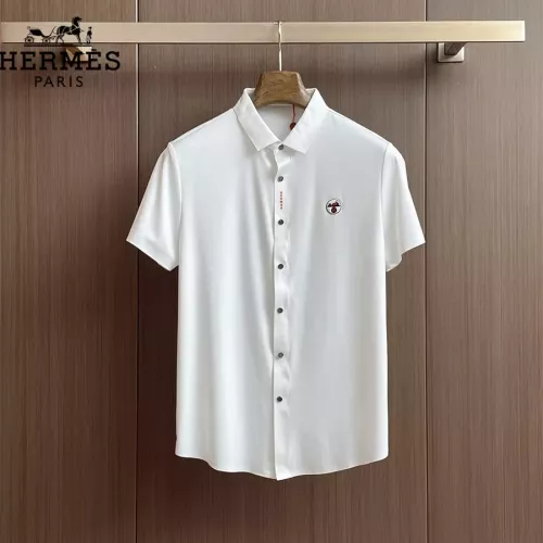 Hermes Shirts Short Sleeved For Men #1333416