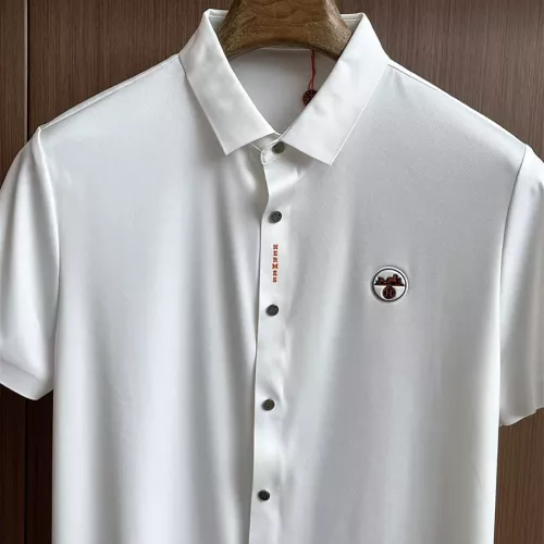 Cheap Hermes Shirts Short Sleeved For Men #1333416 Replica Wholesale [$52.00 USD] [ITEM#1333416] on Replica Hermes Shirts