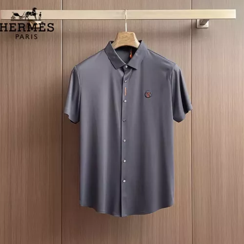 Hermes Shirts Short Sleeved For Men #1333418