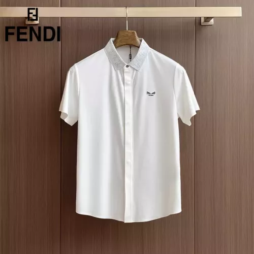 Fendi Shirts Short Sleeved For Men #1333420
