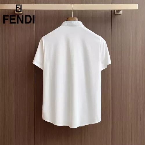 Cheap Fendi Shirts Short Sleeved For Men #1333420 Replica Wholesale [$52.00 USD] [ITEM#1333420] on Replica Fendi Shirts