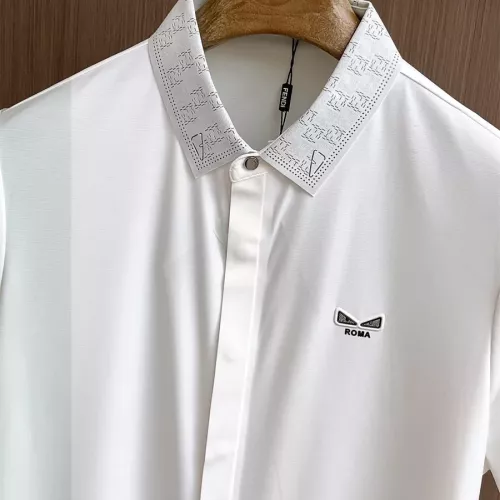 Cheap Fendi Shirts Short Sleeved For Men #1333420 Replica Wholesale [$52.00 USD] [ITEM#1333420] on Replica Fendi Shirts