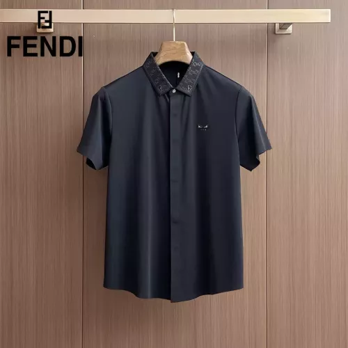 Fendi Shirts Short Sleeved For Men #1333423