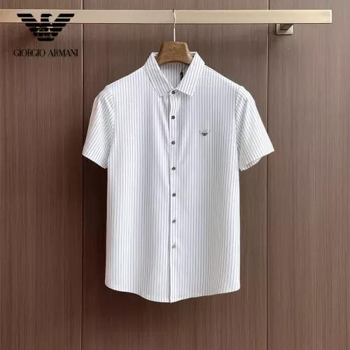 Armani Shirts Short Sleeved For Men #1333424