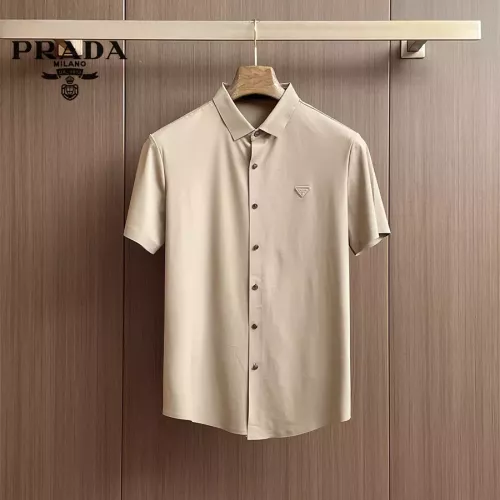 Prada Shirts Short Sleeved For Men #1333427