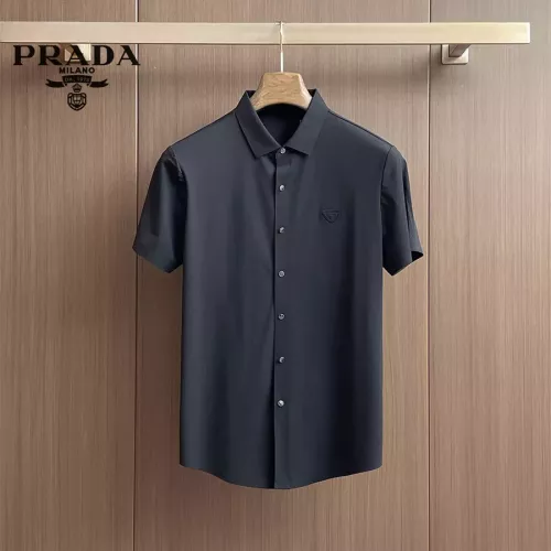 Prada Shirts Short Sleeved For Men #1333429