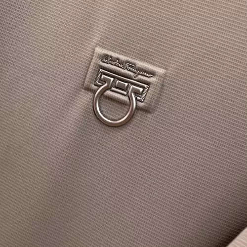 Cheap Salvatore Ferragamo T-Shirts Short Sleeved For Men #1333448 Replica Wholesale [$48.00 USD] [ITEM#1333448] on Replica Salvatore Ferragamo T-Shirts