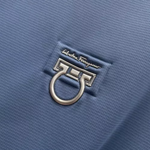 Cheap Salvatore Ferragamo T-Shirts Short Sleeved For Men #1333450 Replica Wholesale [$48.00 USD] [ITEM#1333450] on Replica Salvatore Ferragamo T-Shirts