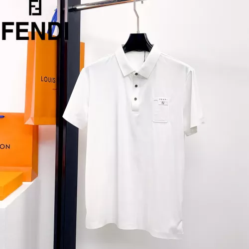 Fendi T-Shirts Short Sleeved For Men #1333459