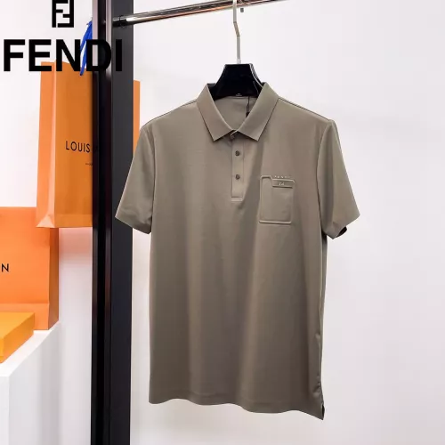 Fendi T-Shirts Short Sleeved For Men #1333461