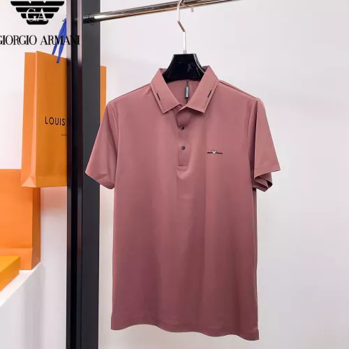 Armani T-Shirts Short Sleeved For Men #1333470