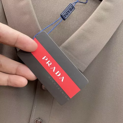 Cheap Prada T-Shirts Short Sleeved For Men #1333474 Replica Wholesale [$48.00 USD] [ITEM#1333474] on Replica Prada T-Shirts
