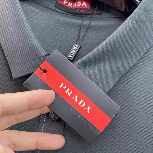 Cheap Prada T-Shirts Short Sleeved For Men #1333475 Replica Wholesale [$48.00 USD] [ITEM#1333475] on Replica Prada T-Shirts