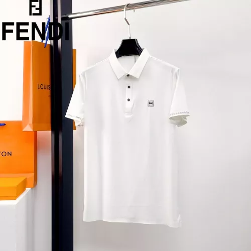 Fendi T-Shirts Short Sleeved For Men #1333477