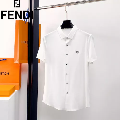 Fendi Shirts Short Sleeved For Men #1333496