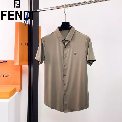 Fendi Shirts Short Sleeved For Men #1333497