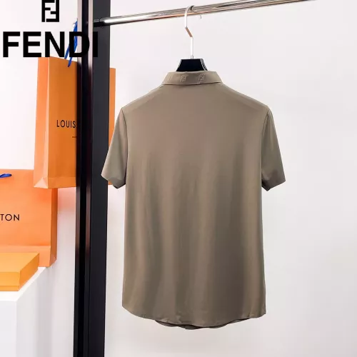 Cheap Fendi Shirts Short Sleeved For Men #1333497 Replica Wholesale [$52.00 USD] [ITEM#1333497] on Replica Fendi Shirts