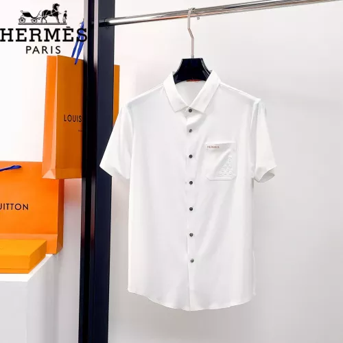 Hermes Shirts Short Sleeved For Men #1333500