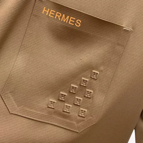 Cheap Hermes Shirts Short Sleeved For Men #1333501 Replica Wholesale [$52.00 USD] [ITEM#1333501] on Replica Hermes Shirts