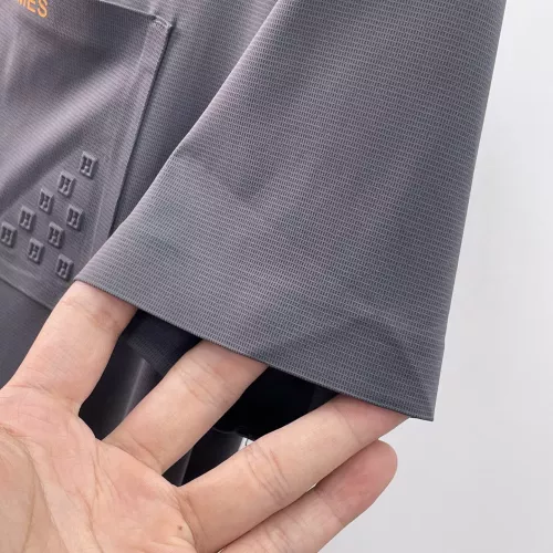 Cheap Hermes Shirts Short Sleeved For Men #1333502 Replica Wholesale [$52.00 USD] [ITEM#1333502] on Replica Hermes Shirts