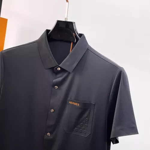 Cheap Hermes Shirts Short Sleeved For Men #1333503 Replica Wholesale [$52.00 USD] [ITEM#1333503] on Replica Hermes Shirts