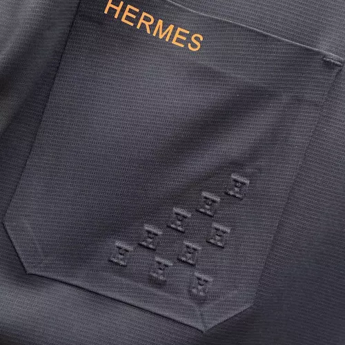 Cheap Hermes Shirts Short Sleeved For Men #1333503 Replica Wholesale [$52.00 USD] [ITEM#1333503] on Replica Hermes Shirts