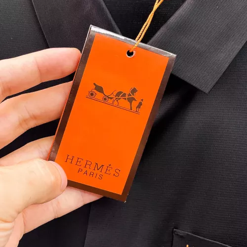 Cheap Hermes Shirts Short Sleeved For Men #1333503 Replica Wholesale [$52.00 USD] [ITEM#1333503] on Replica Hermes Shirts
