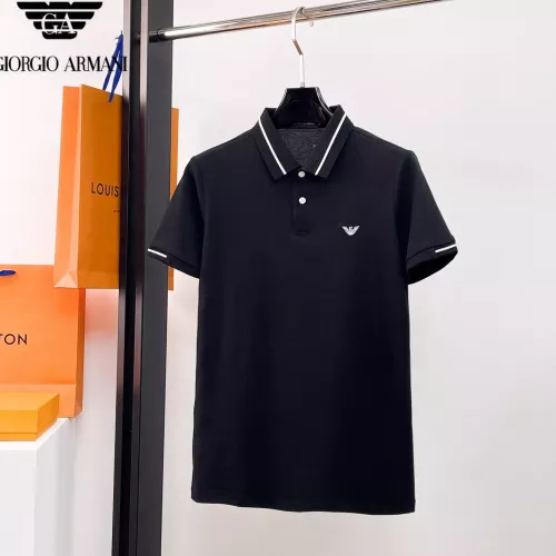 Armani T-Shirts Short Sleeved For Men #1333515