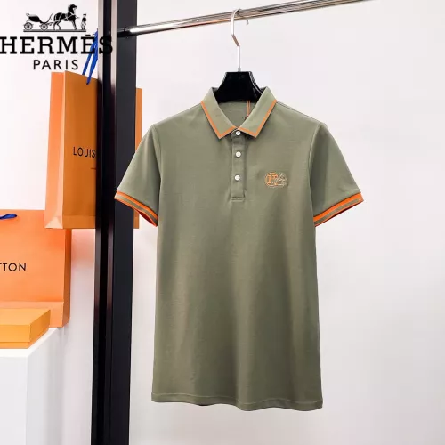 Hermes T-Shirts Short Sleeved For Men #1333517