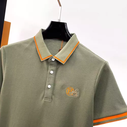 Cheap Hermes T-Shirts Short Sleeved For Men #1333517 Replica Wholesale [$42.00 USD] [ITEM#1333517] on Replica Hermes T-Shirts