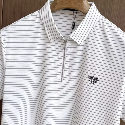 Cheap Prada T-Shirts Short Sleeved For Men #1333520 Replica Wholesale [$48.00 USD] [ITEM#1333520] on Replica Prada T-Shirts