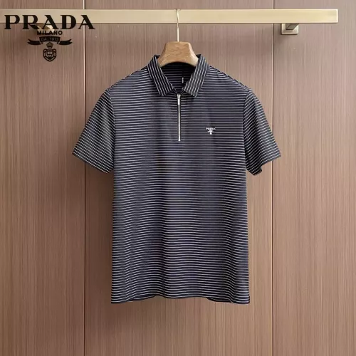 Prada T-Shirts Short Sleeved For Men #1333521