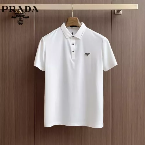 Prada T-Shirts Short Sleeved For Men #1333522