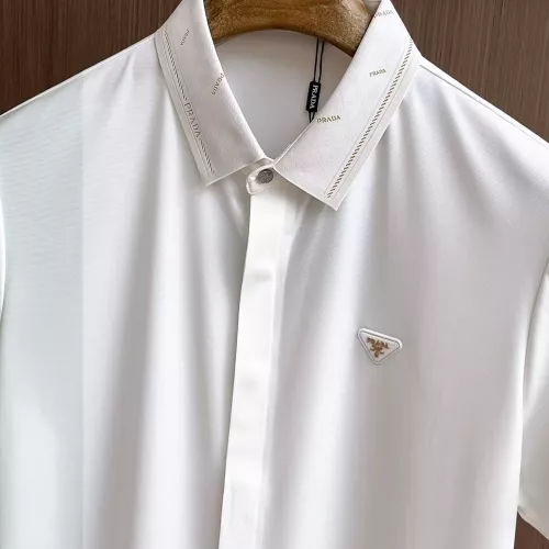 Cheap Prada Shirts Short Sleeved For Men #1333526 Replica Wholesale [$52.00 USD] [ITEM#1333526] on Replica Prada Shirts