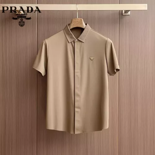 Prada Shirts Short Sleeved For Men #1333527