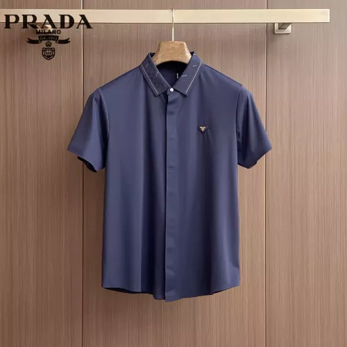 Prada Shirts Short Sleeved For Men #1333528