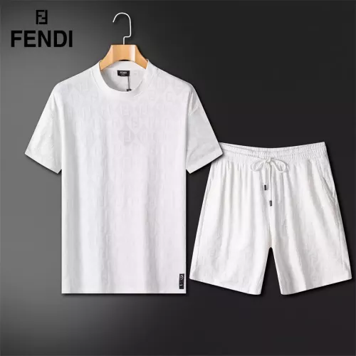 Fendi Tracksuits Short Sleeved For Unisex #1333532