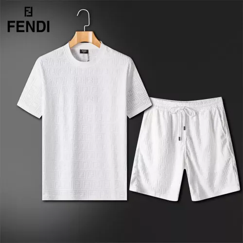 Fendi Tracksuits Short Sleeved For Unisex #1333550